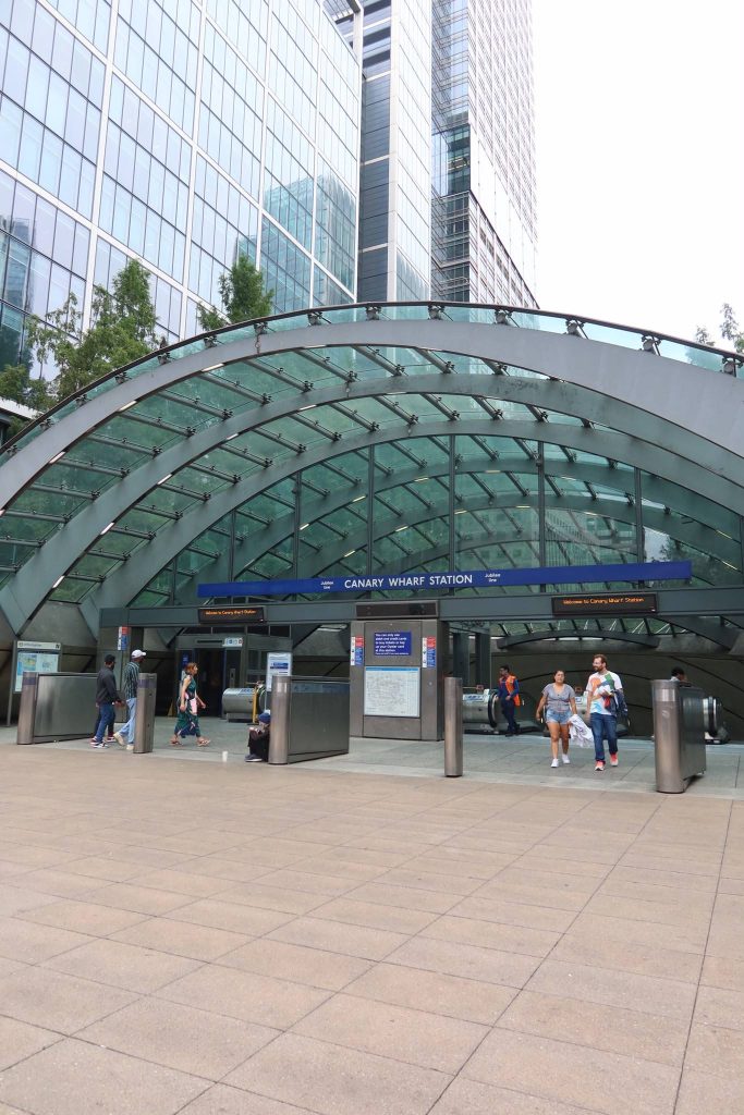 canary wharf station london what to do